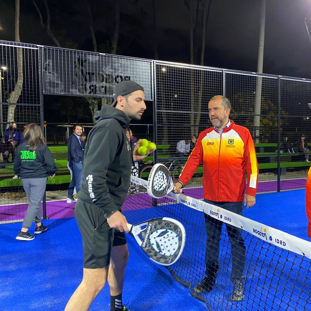 El IDRD abre primera cancha pública de pádel en Bogotá