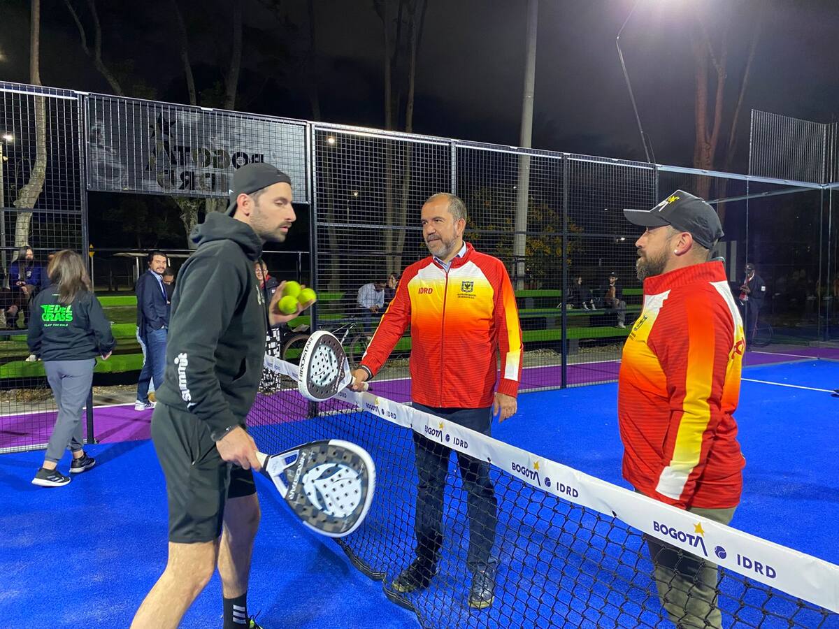 El IDRD abre primera cancha pública de pádel en Bogotá