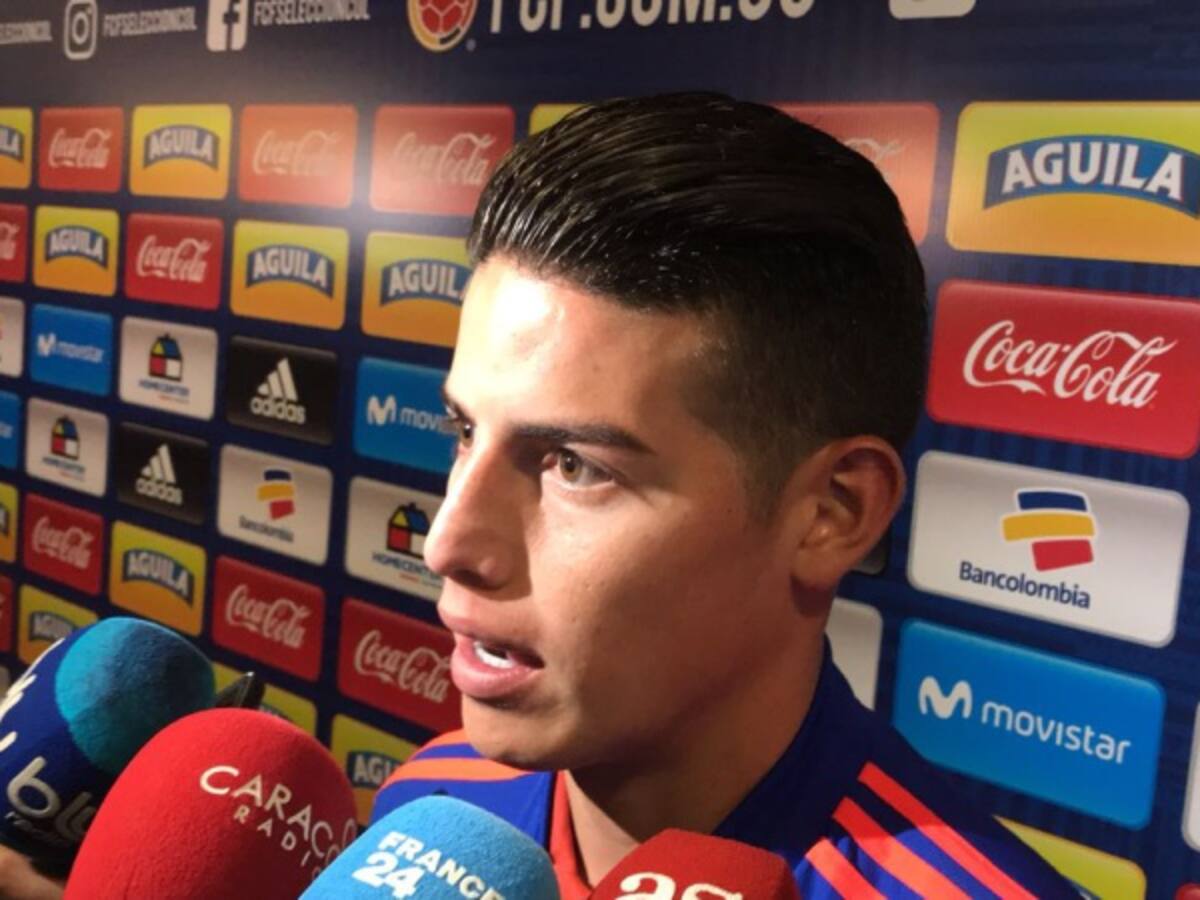 James: "Falcao es un líder dentro y fuera de la cancha"
