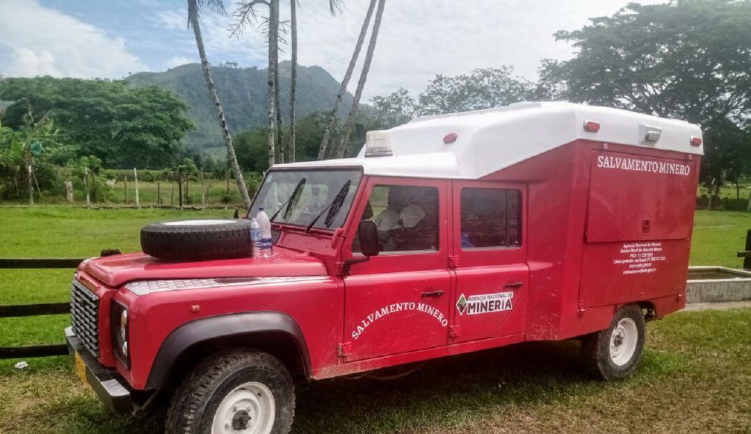 Mina de oro ubicada en la vereda El Bosque del municipio de Neira, Caldas.