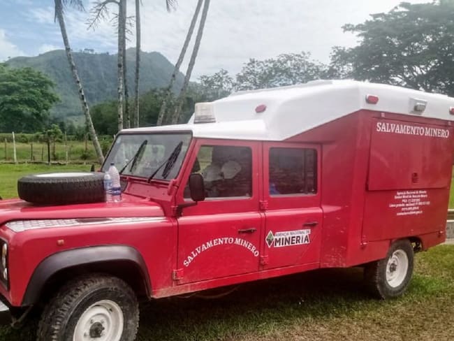 Mina de oro ubicada en la vereda El Bosque del municipio de Neira, Caldas.
