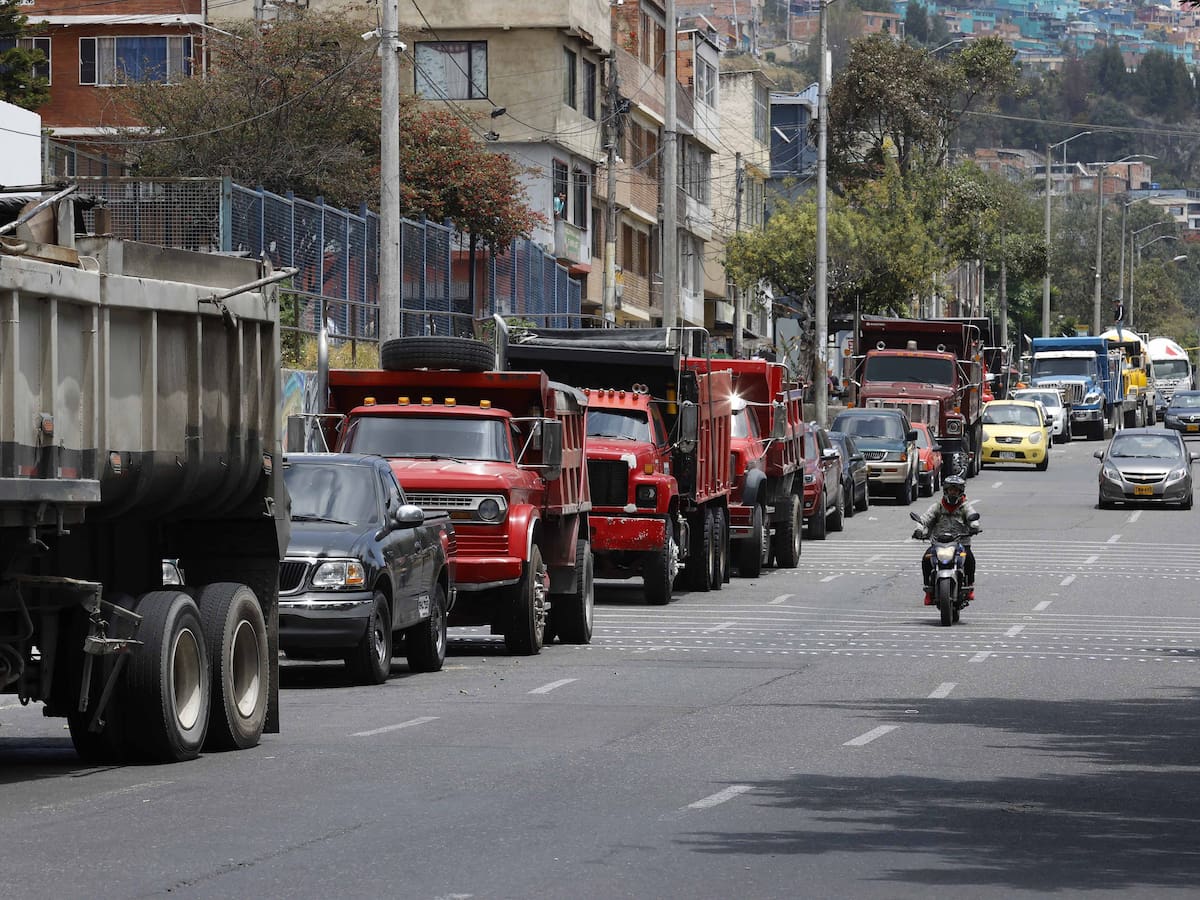 🔴EN VIVO paro de camioneros 4 de septiembre: vías cerradas en Bogotá y alrededores