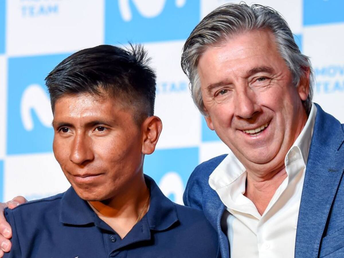 Nairo Quintana y un mensaje de aliento al Movistar para evitar el descenso
