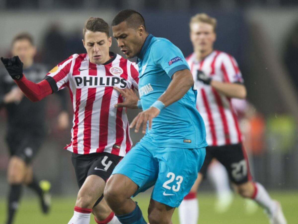 Santiago Arias anota en la victoria 3-1 del PSV sobre el Utrecht