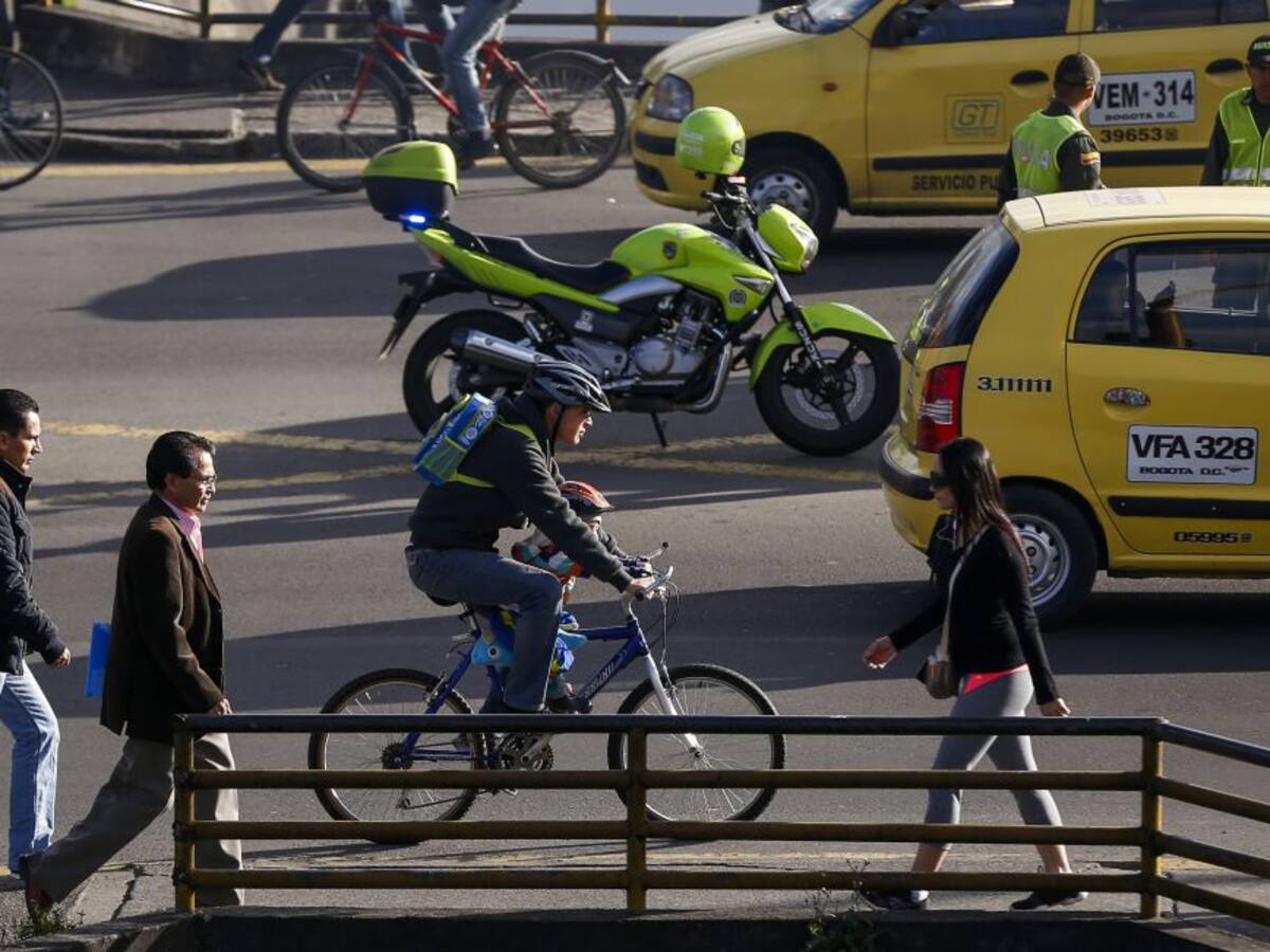Solo 500 comparendos se han impuesto a peatones este año en Bogotá