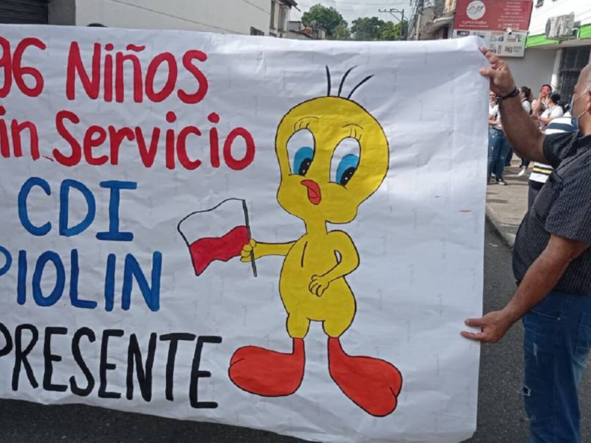 Niños del programa CDI de Bucaramanga están sin alimentos
