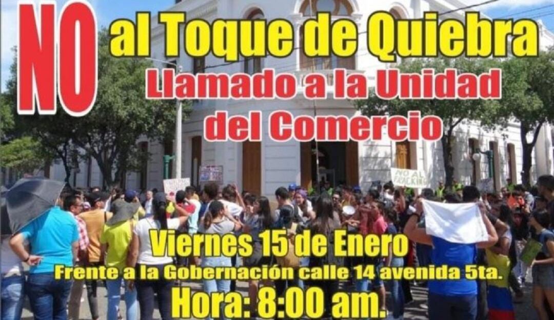 Invitación protesta