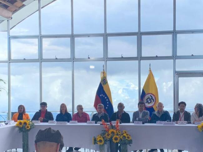 Diálogos entre el Gobierno y el ELN. Foto: Luis Ángel - Prensa Gobierno de Colombia