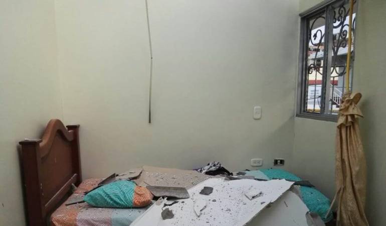 Afectaciones de la explosión.