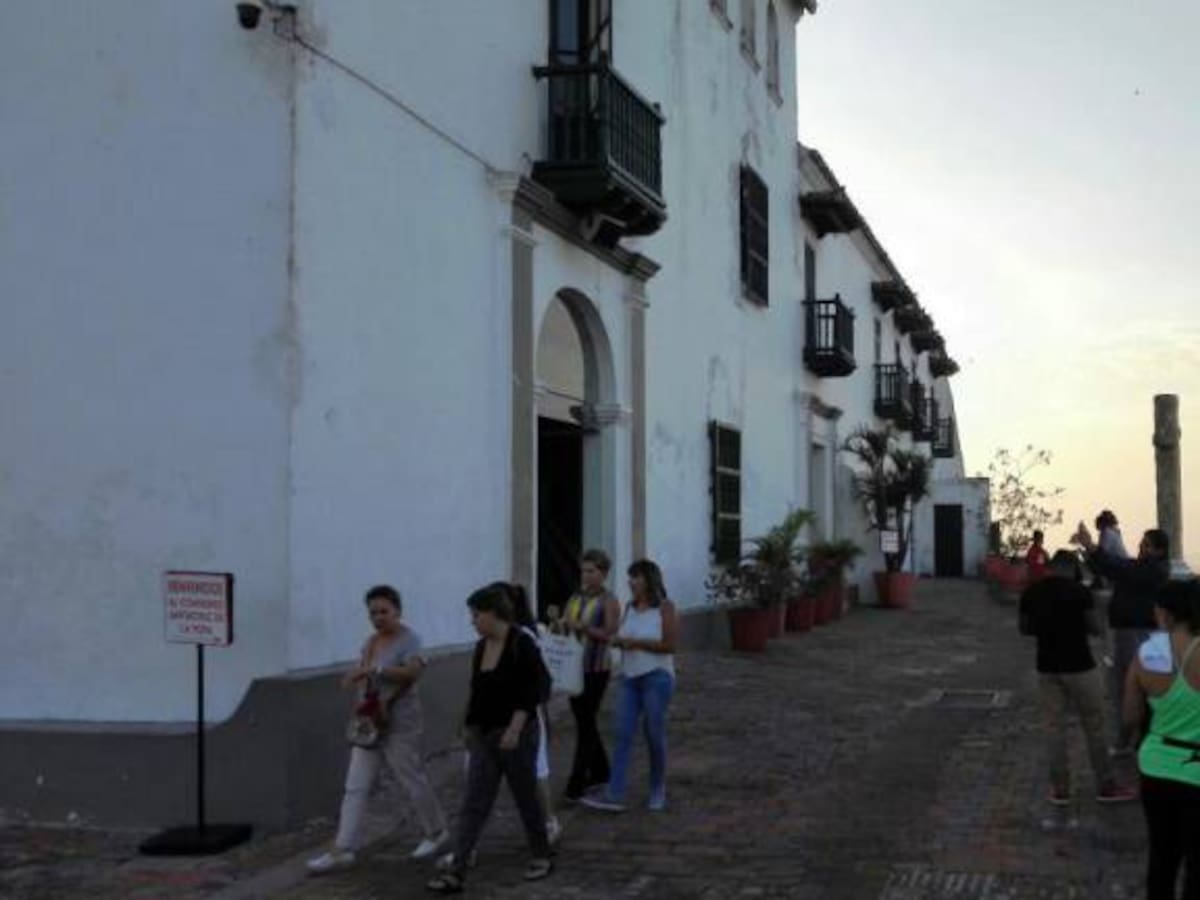 Poca asistencia de fieles a La Popa en Cartagena en Fiestas de Candelaria