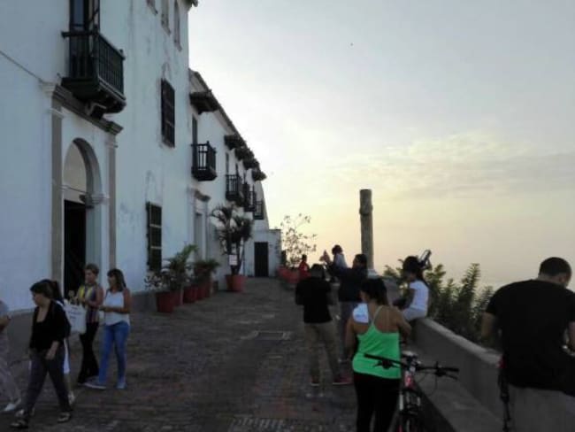Poca asistencia de fieles a La Popa en Cartagena en Fiestas de Candelaria