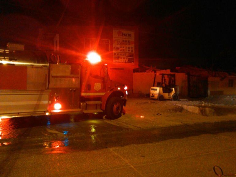 El Cuerpo de Bomberos de Barranquilla atendió la emergencia