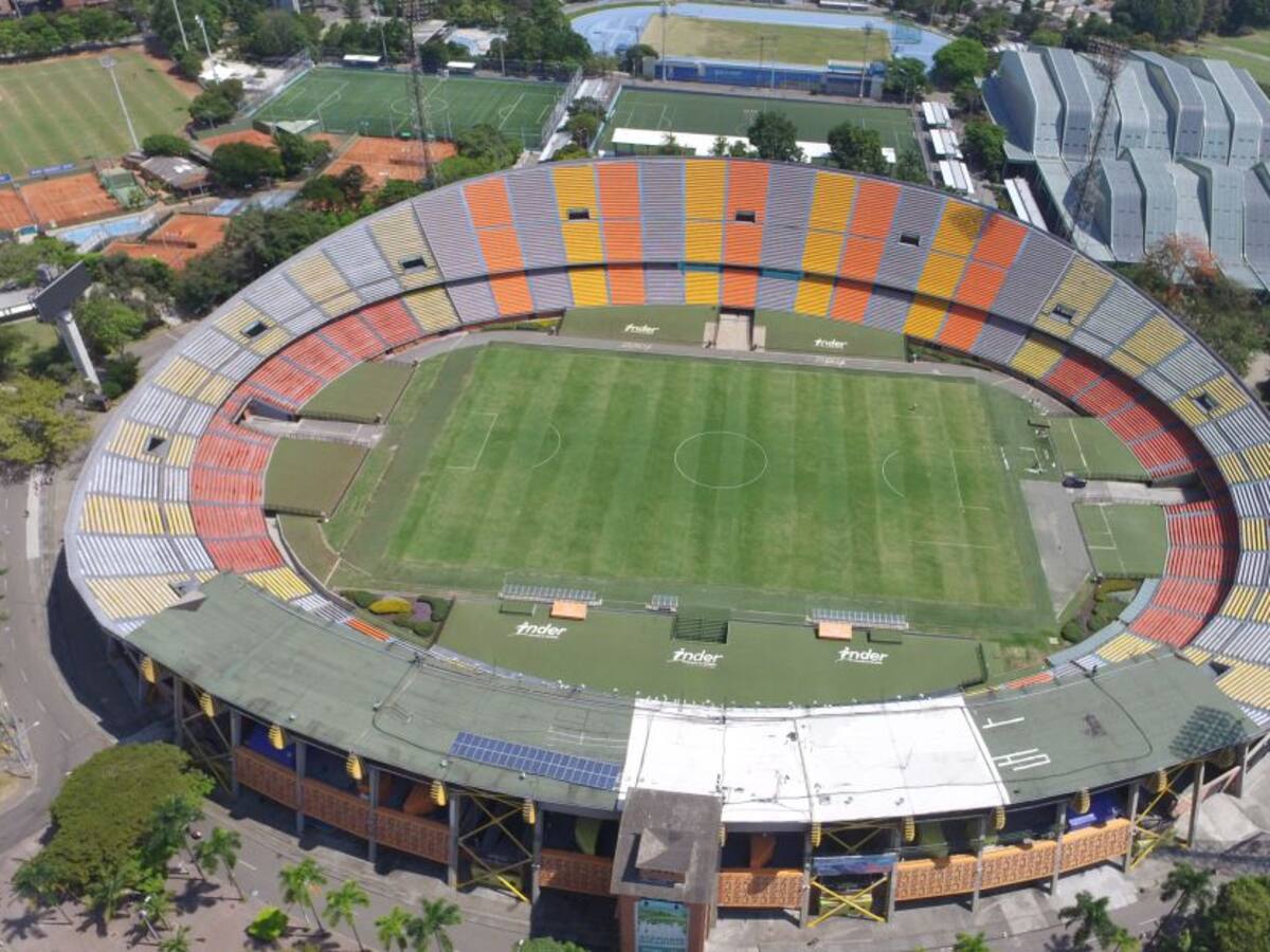 Los estadios colombianos que llevan nombres de próceres de la Independencia