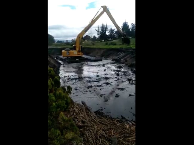 Denuncian contaminación del río Chicú en Tenjo