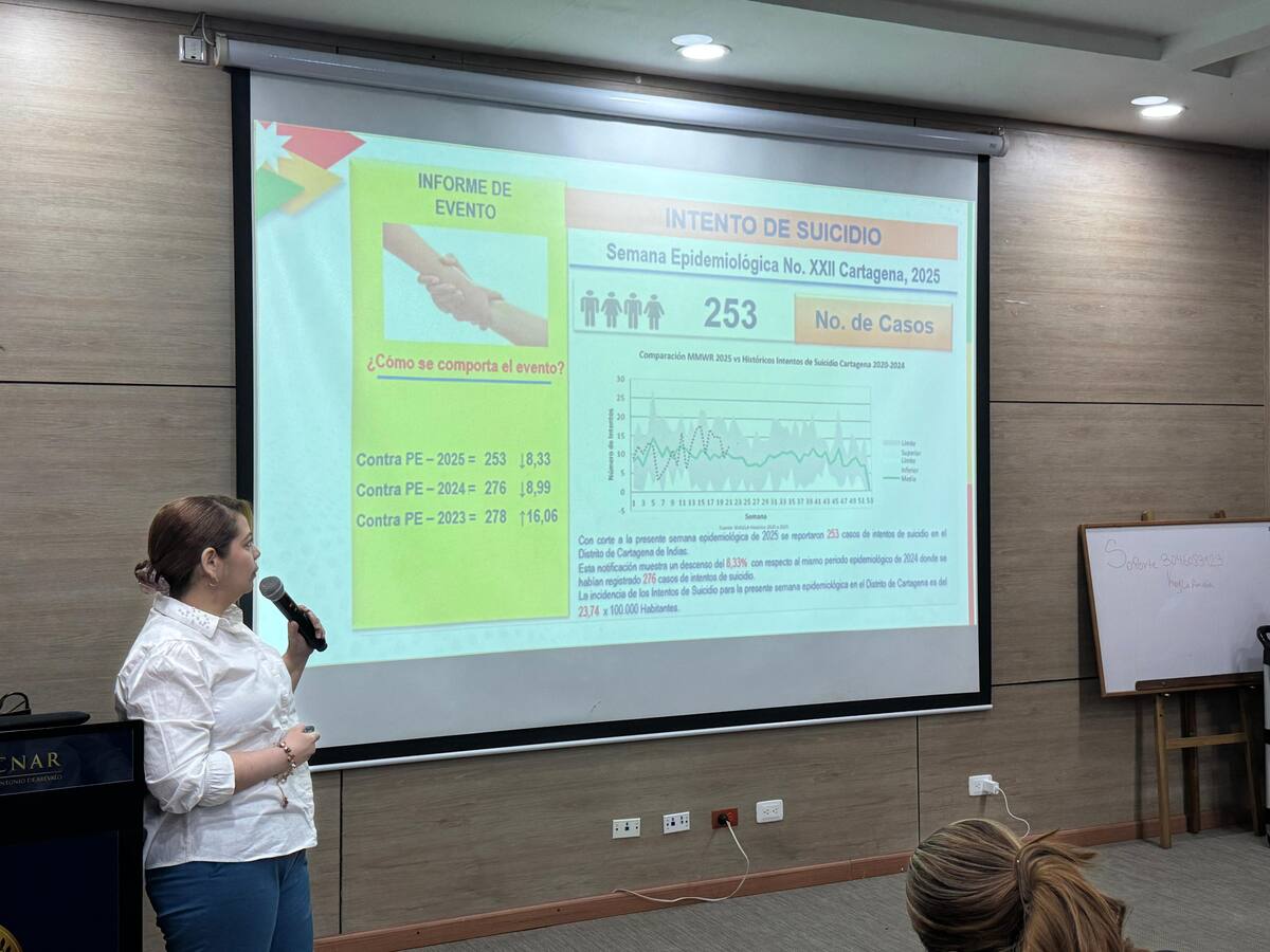 Cartagena, primer ente territorial del país con mesa permanente para la prevención del suicidio
