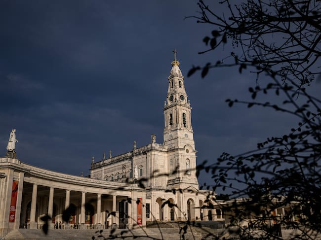 This photograph shows the Fatima shrine in Leiria on March 3, 2023. (Photo by PATRICIA DE MELO MOREIRA / AFP) (Photo by PATRICIA DE MELO MOREIRA/AFP via Getty Images)