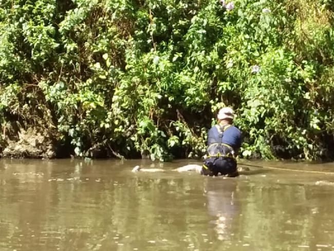 Un hombre se lanzó al río desde la plazoleta de las Lajas
