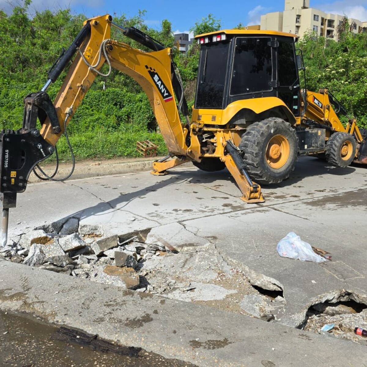 Tras denuncias por deterioro, inician obras en puente en Caribe Verde, Barranquilla