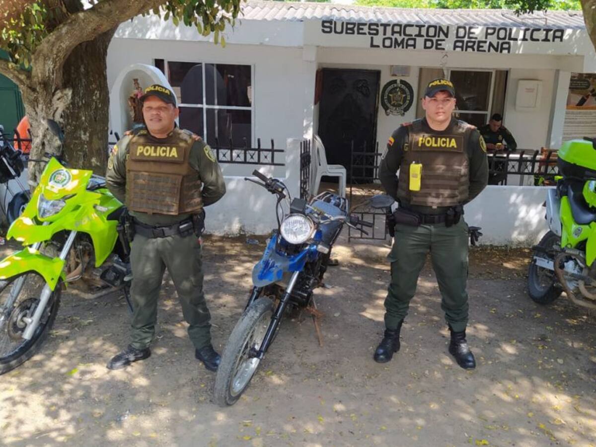 Policía recuperó tres motocicletas y un vehículo robado en Cartagena