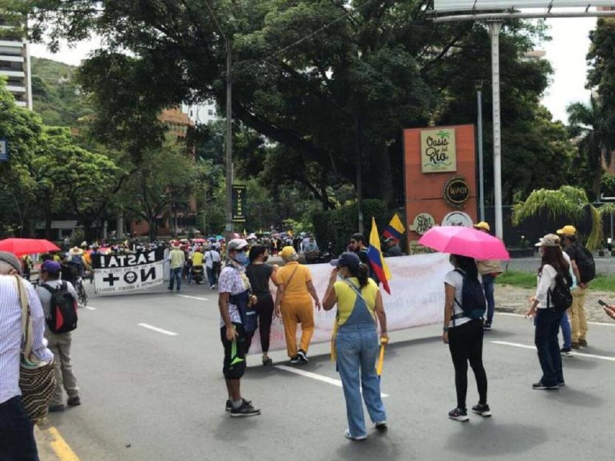 Cali se une hoy a la movilización nacional convocada por el comité de paro
