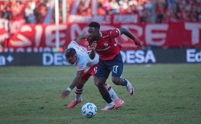 Álvaro Angulo.
Tomada de X: @Independiente