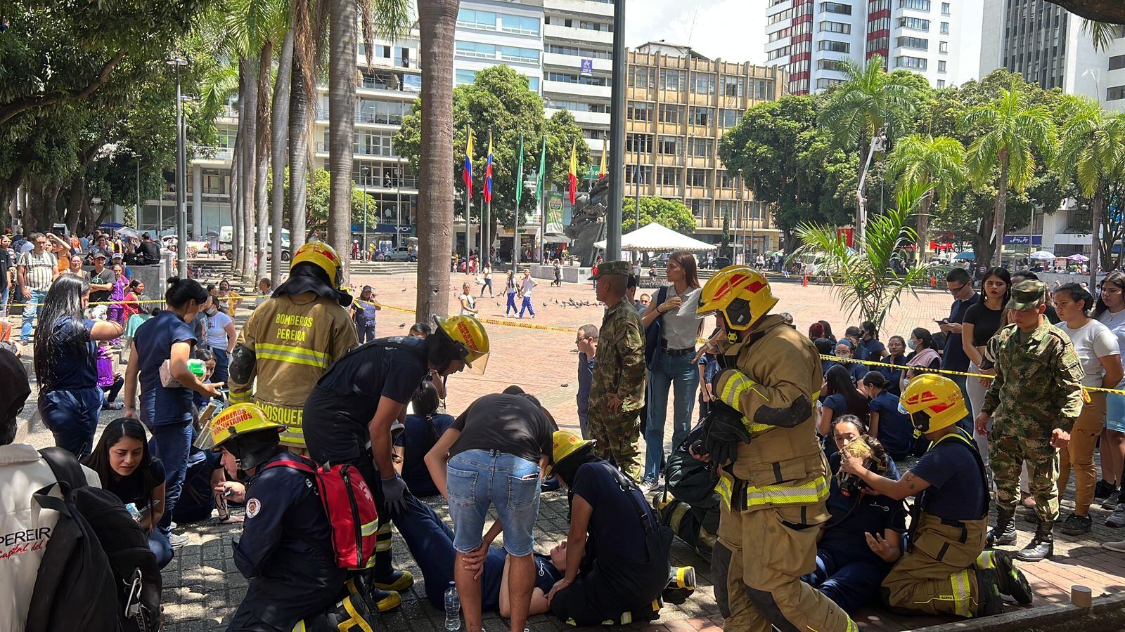 Foto: Cuerpo de Bomberos de Pereira