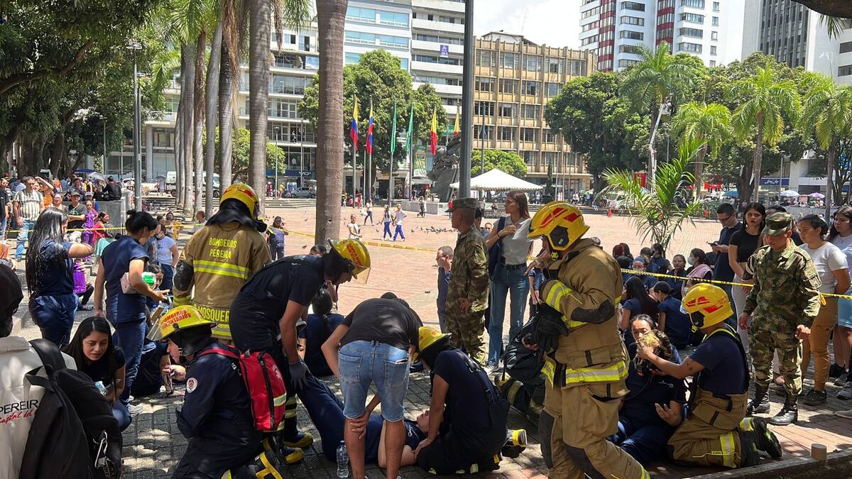 Fuga de gas en el centro de Pereira dejó 22 personas afectadas por inhalación del fluido