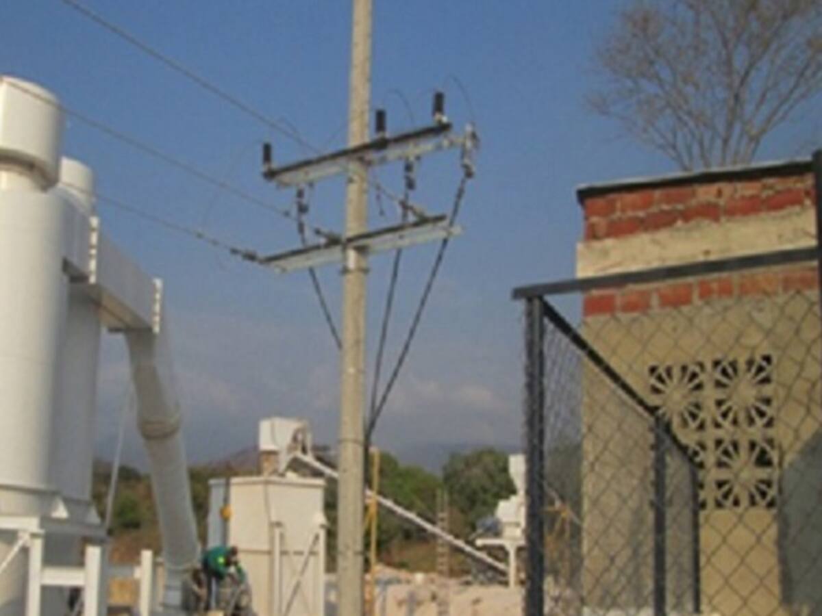 Trituradora de piedra construyó en Ciénaga Magdalena red trifásica sin autorización de Electricaribe