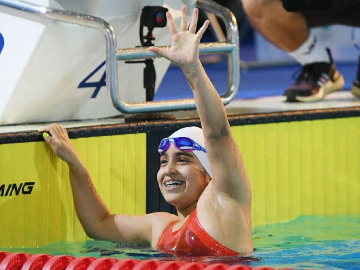 Sara Vargas, oro y récord en el segundo día del Mundial de Para Natación