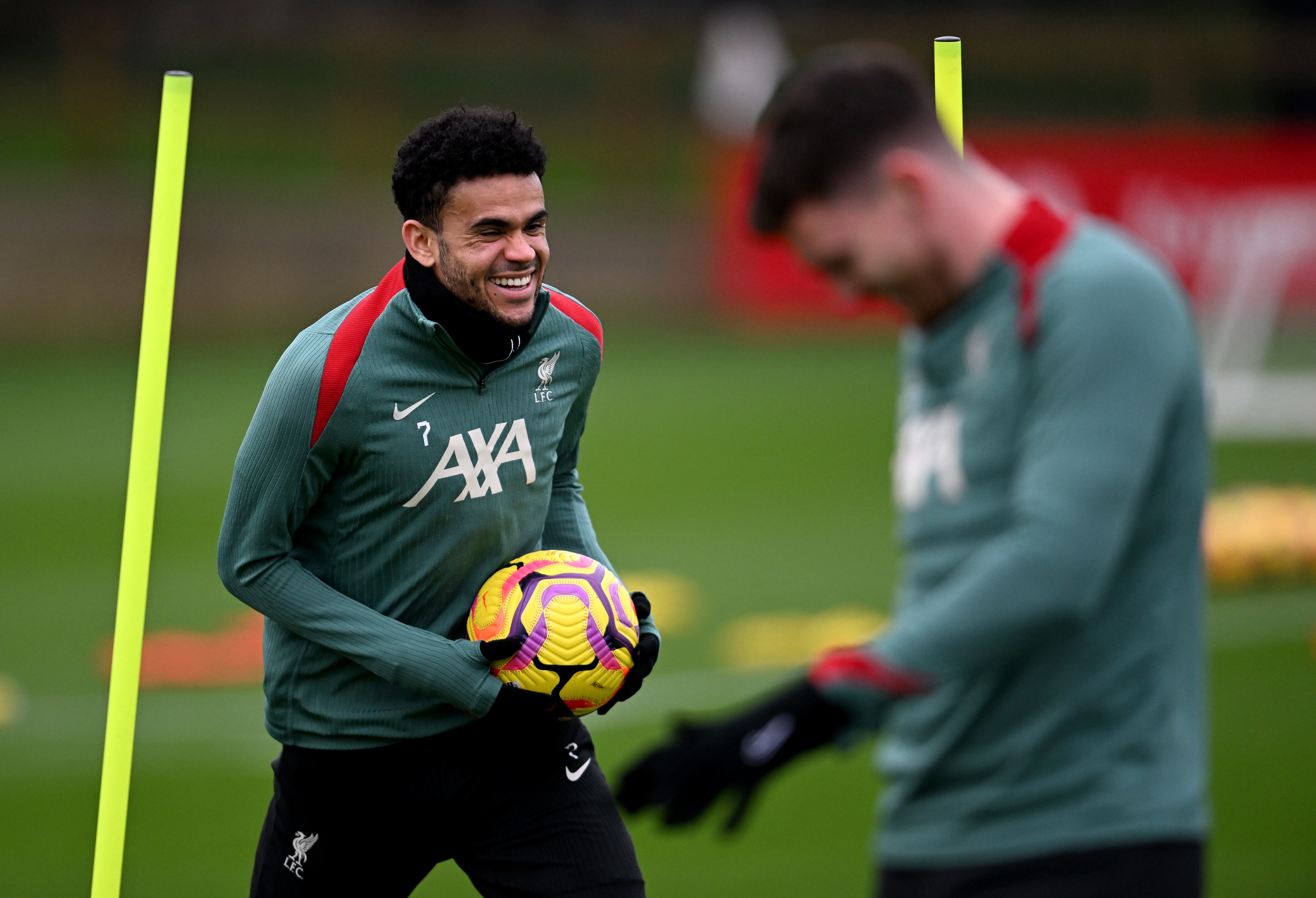 Luis Díaz (Photo by Andrew Powell/Liverpool FC via Getty Images)
