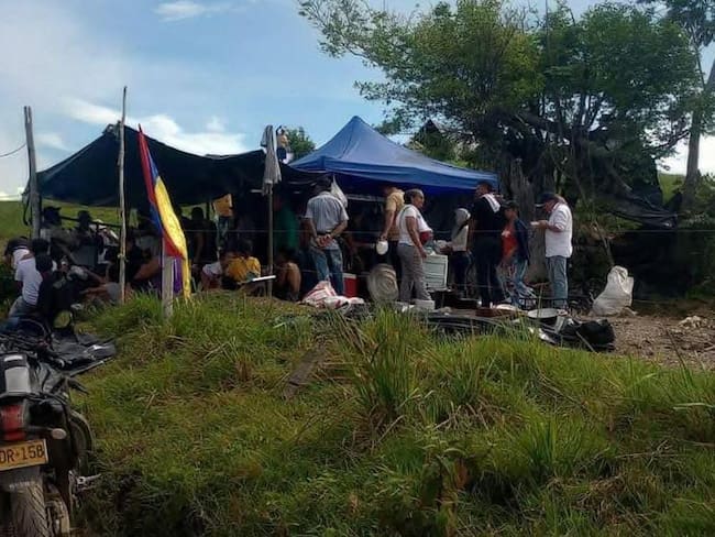 Unas 180 personas provenientes de la región del Catatumbo habían sido reubicadas por la ANT en la finca Las Palmas del municipio de Puerto Boyacá / Foto: Suministrada.