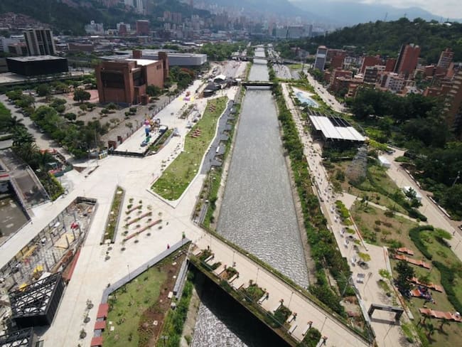 Inauguran Parques del Río Medellín etapa 1B