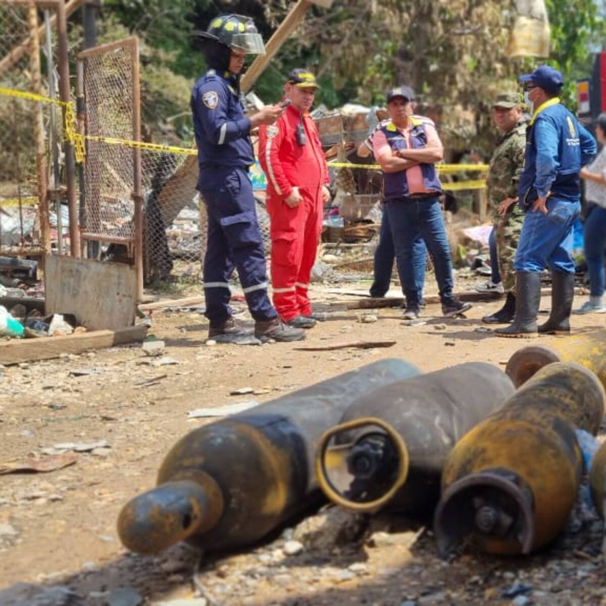 Había 500 cilindros en el lugar de la explosión en Barrancabermeja