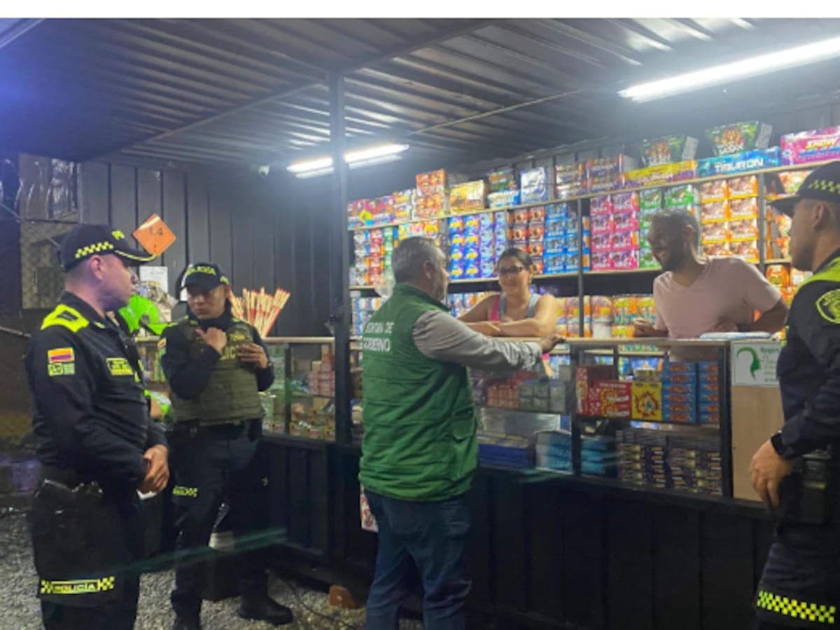 Con grupo especial intensificarán operativos de control para regular la venta de pólvora en Armenia