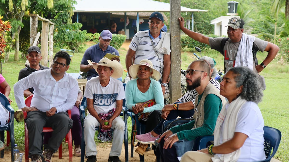 JEP inspecciona más de 9.000 hectáreas en proceso de restitución de tierras en el Urabá antioqueño