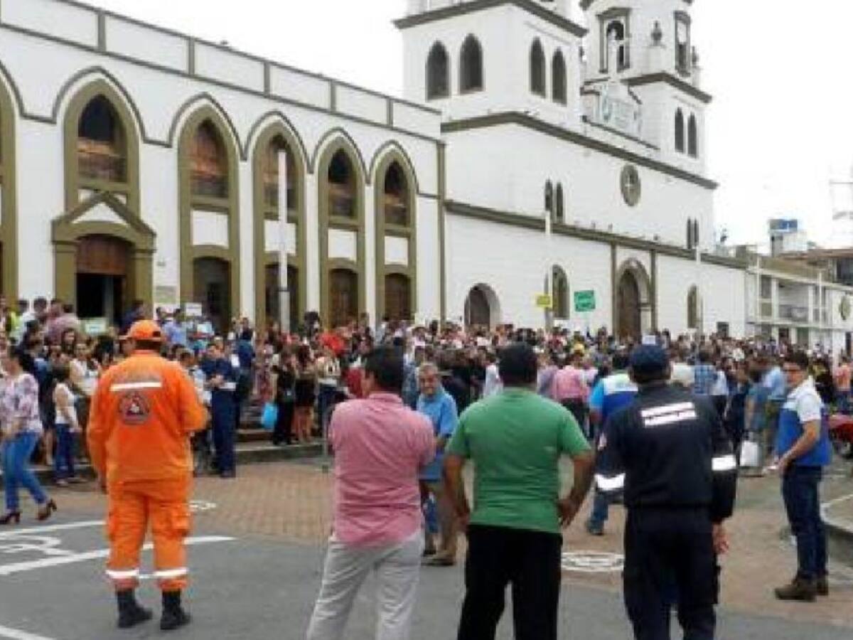 Simulacro en Floridablanca fue por redes sociales