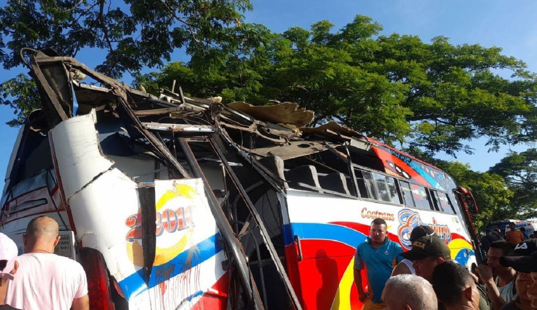 Bus accidentado