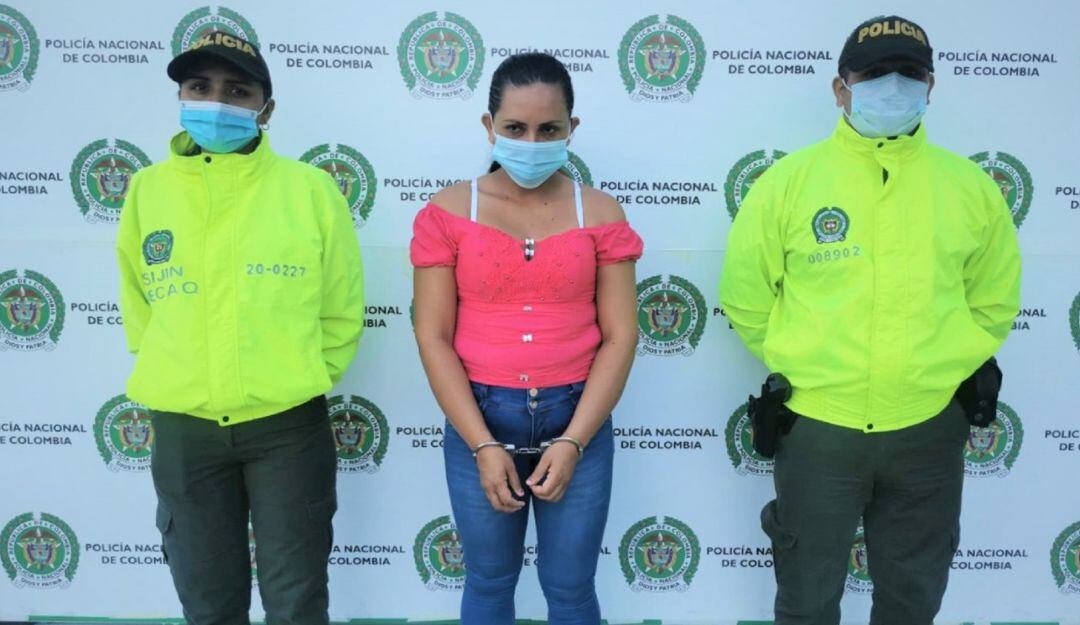 Capturada alias ‘Natalia’ en el Caquetá. 
 