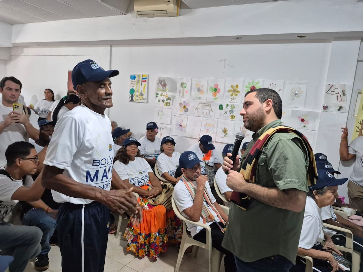 Adultos mayores de María La Baja recibieron apoyo de la Gobernación de Bolívar