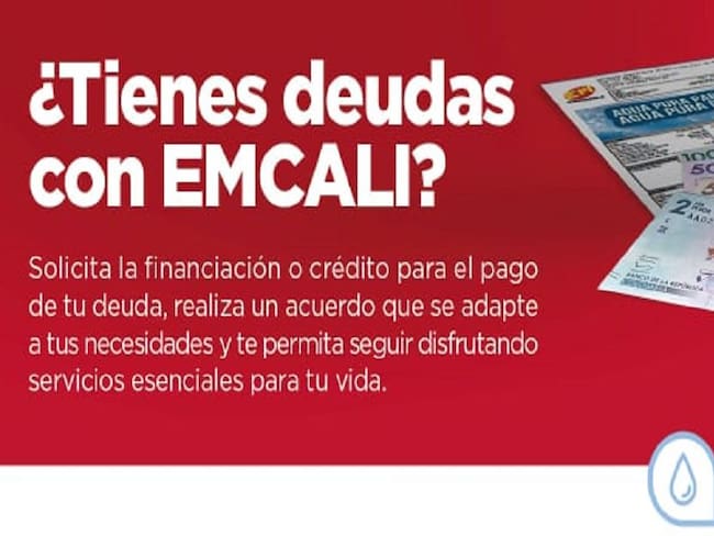 EMCALI anuncia un plan de alivios financieros para usuarios morosos