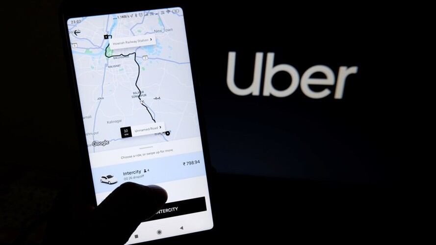 Imagen de referencia de UBER. Foto: Getty Images