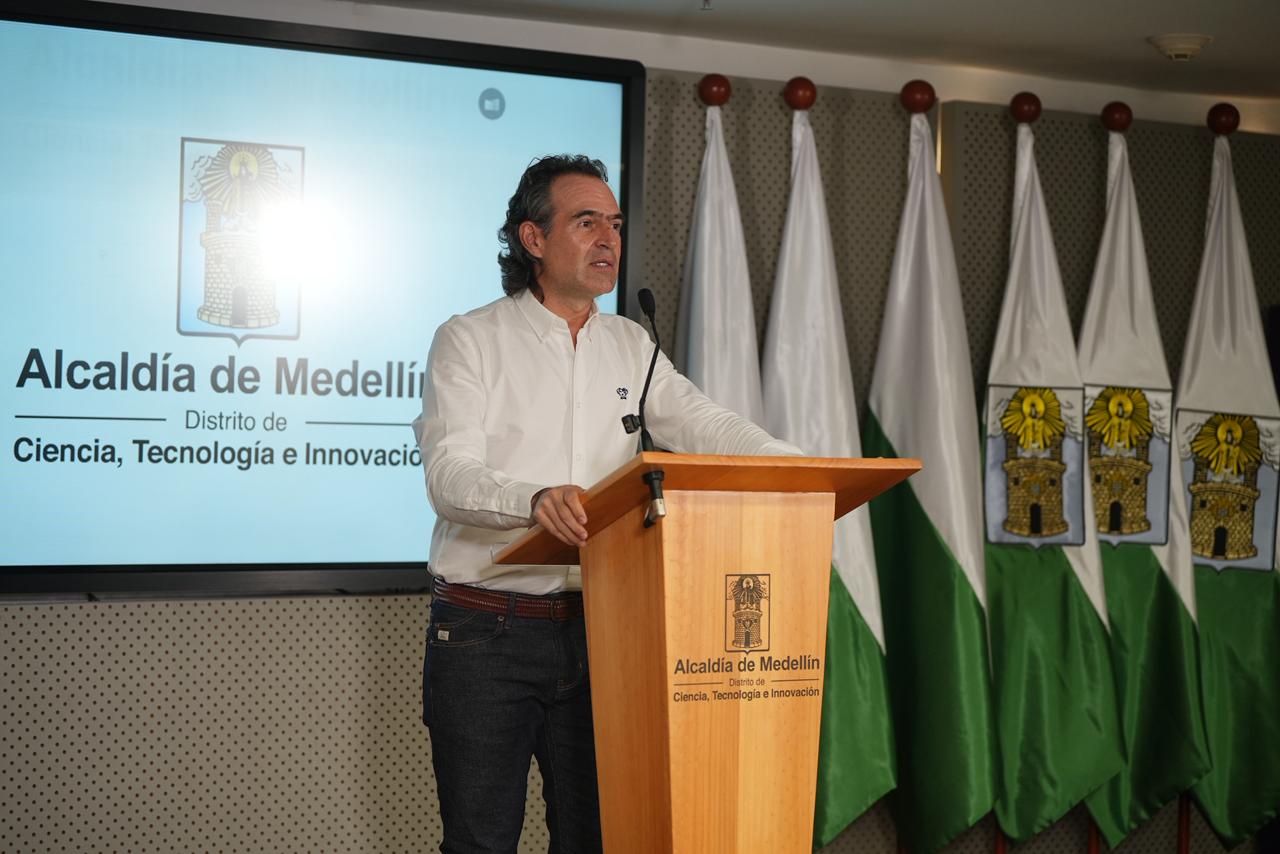 Alcalde de Medellín, Federico Gutiérrez Zuluaga. Foto: Cortesía Alcaldía de Medellín