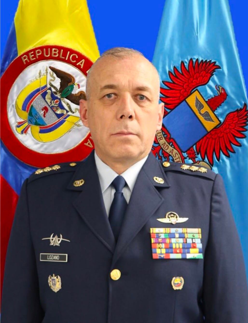 General Alfonso Lozano Ariza, comandante FAC