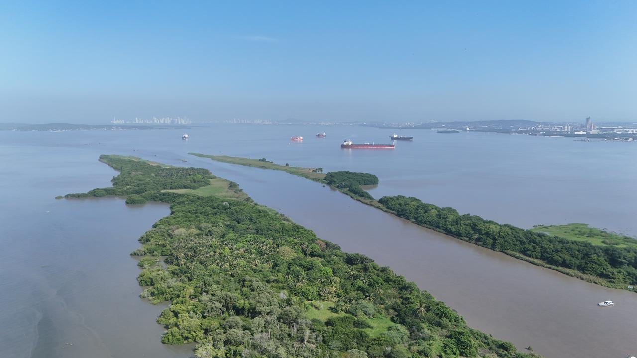 Canal del Dique. FOTO: Alcaldia de Cartagena