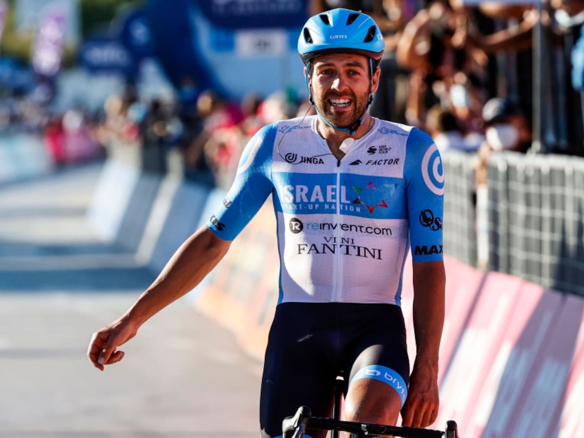 Alex Dowsett, ganador de la octava etapa del Giro de Italia
