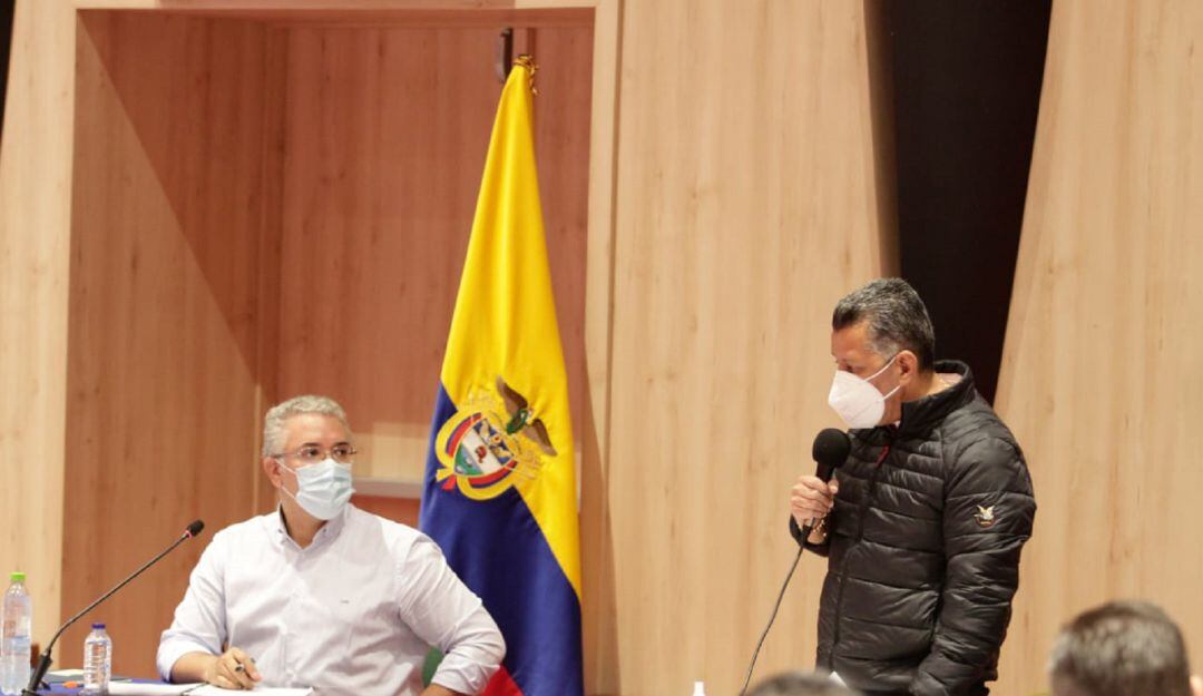 El presidente Iván Duque se reunió con las principales autoridades del Tolima. 