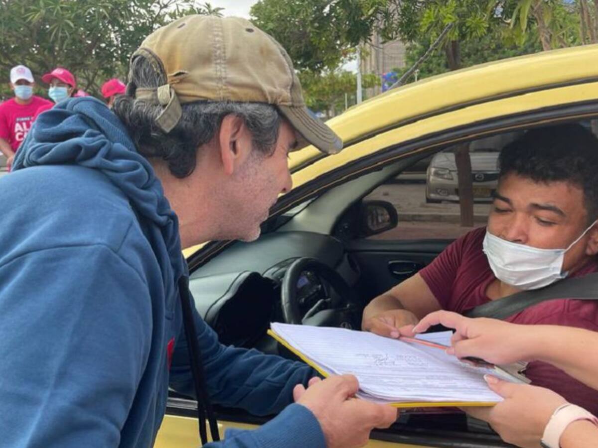 Campaña presidencial de Alejandro Char alcanza el millón de firmas