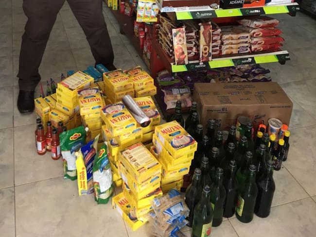 Decomisan productos para consumo humano en Simití, Bolívar