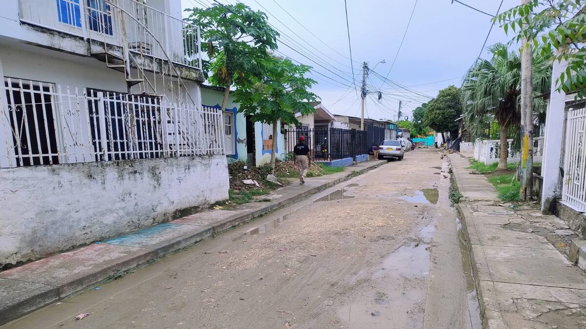 Vecinos del barrio La María esperan ser incluidos en obras de pavimentación