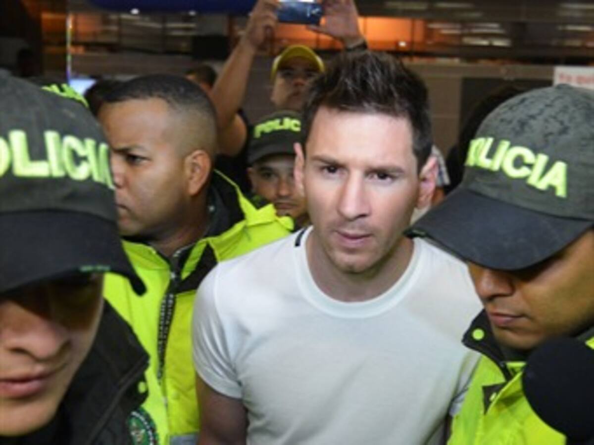 Lionel Messi, el mejor jugador de fútbol del mundo, ya está en Medellín